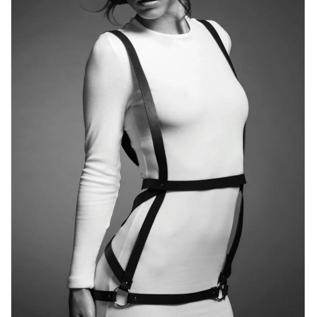 Bijoux Indiscrets - Maze Arrow Dress Harness Zwart