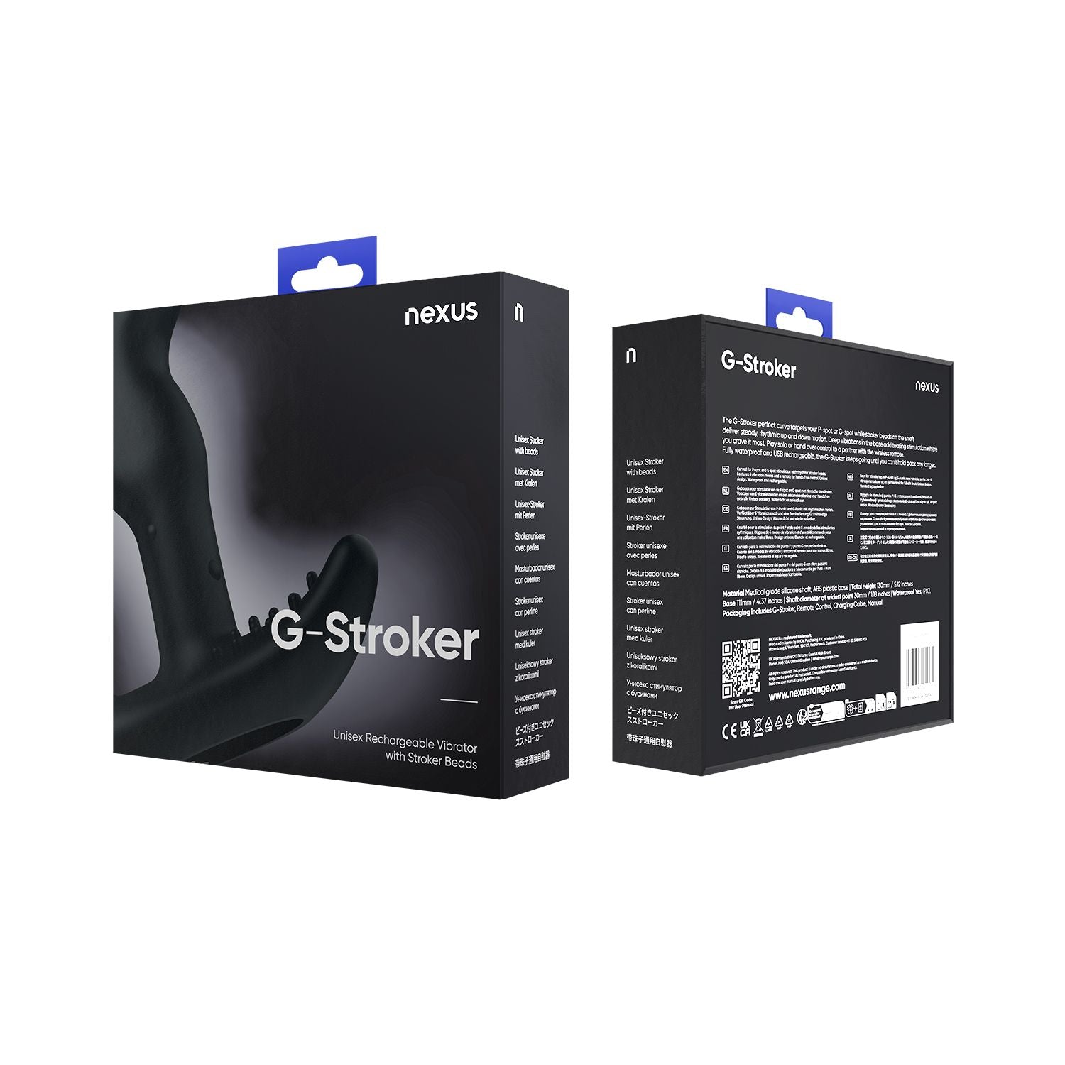 Nexus - G Stroker G-spot &amp; Prostaat Stimulator Met Kralen